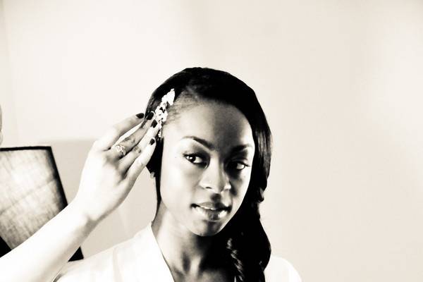 Black and white shot