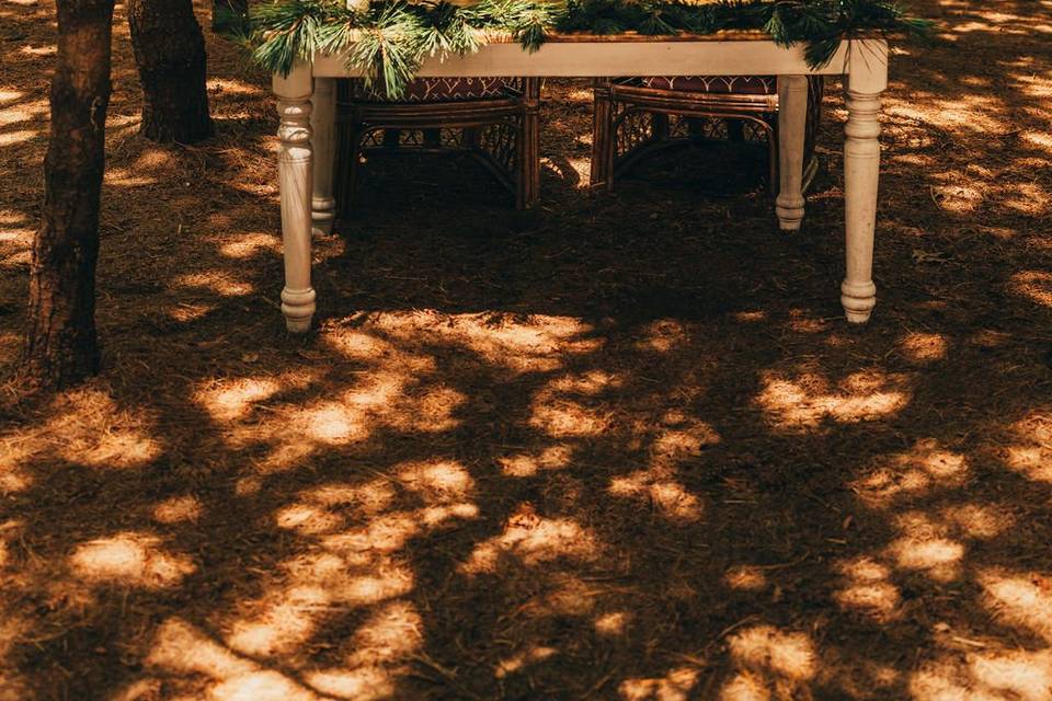 Sweetheart table