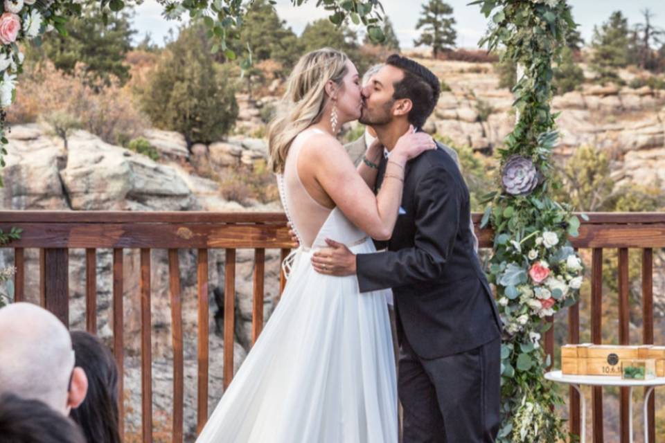 You may kiss the bride