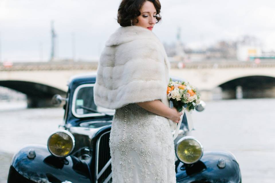 Romantic French wedding