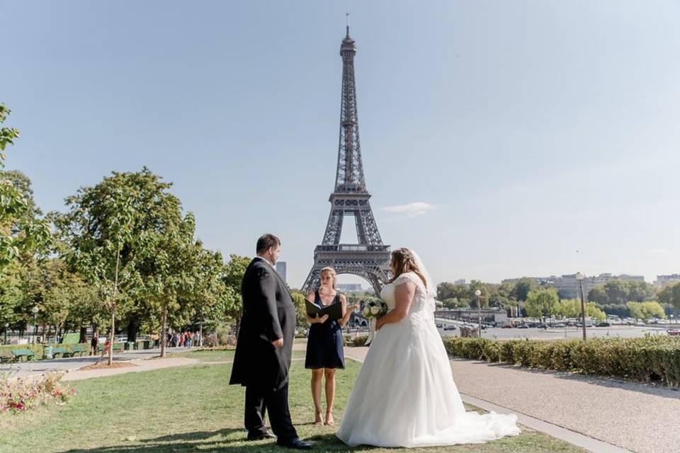 Eiffel Tower ceremony