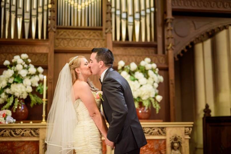 Wedding blessing in Paris