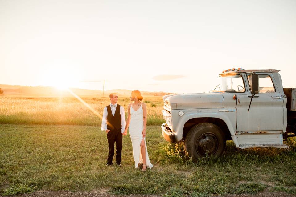 Old Truck and Field Photos