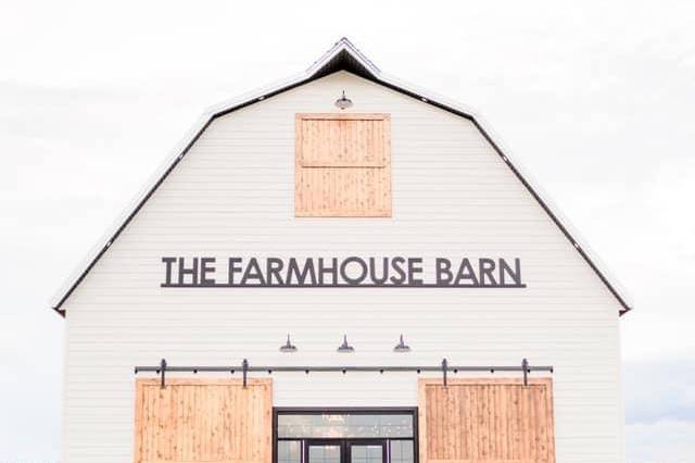 Front of barn