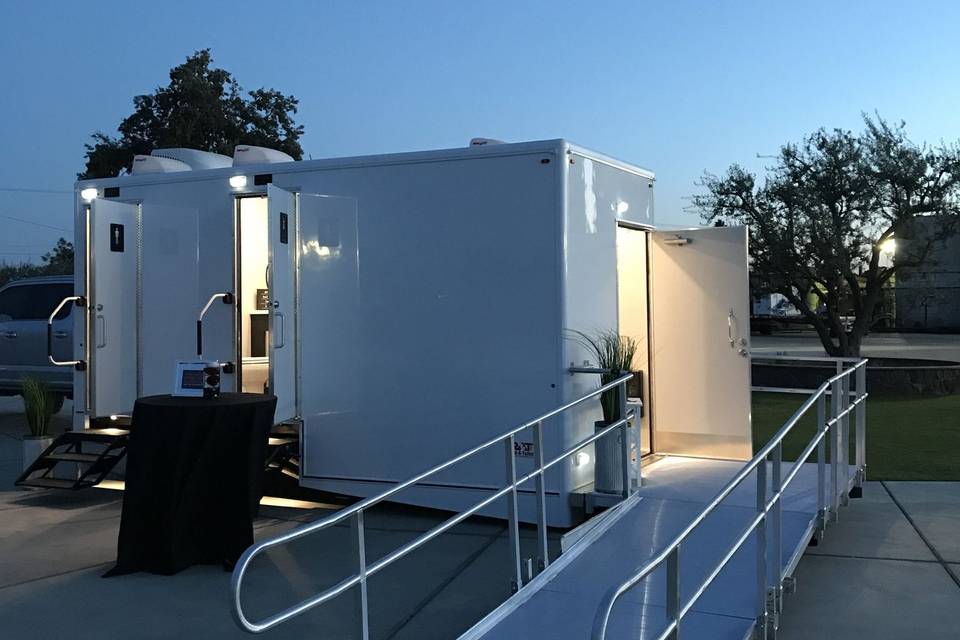 Luxury Restroom Trailer