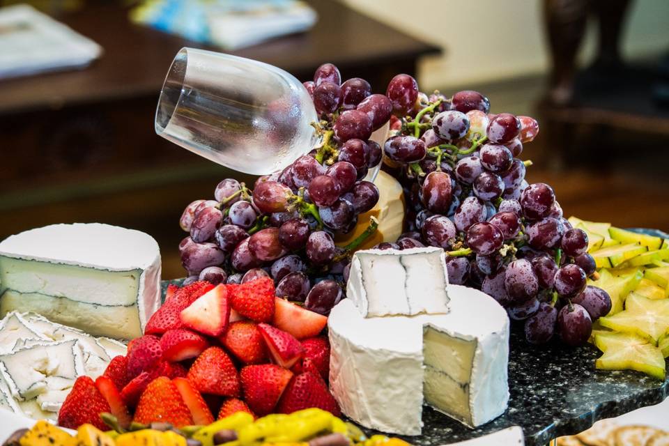 Fruit & Cheese Display