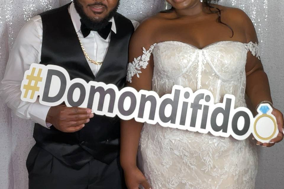 #Domondifido Wedding!