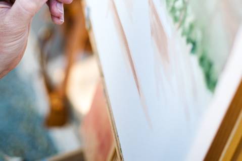 Live Wedding Painting