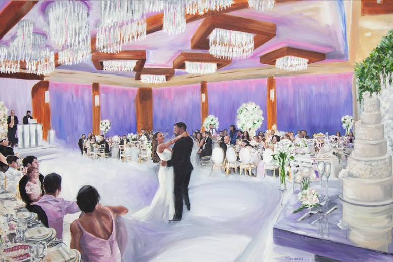 Glendale Wedding Ballroom Art