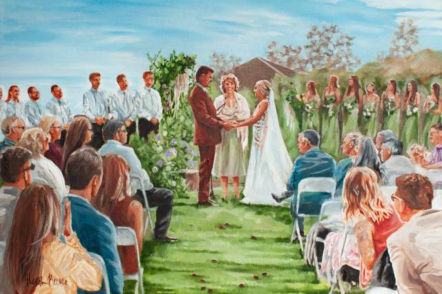 Wedding Painting Santa Barbara