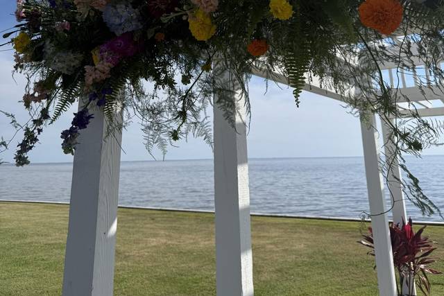 Wild Flower Pergola Instal