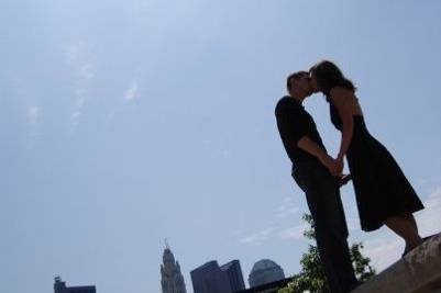 Great downtown skyline, one of the couple favorite scenes.