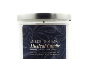 Musical Candle-Amber Romance
