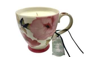 Tea Cup Candle-Pink