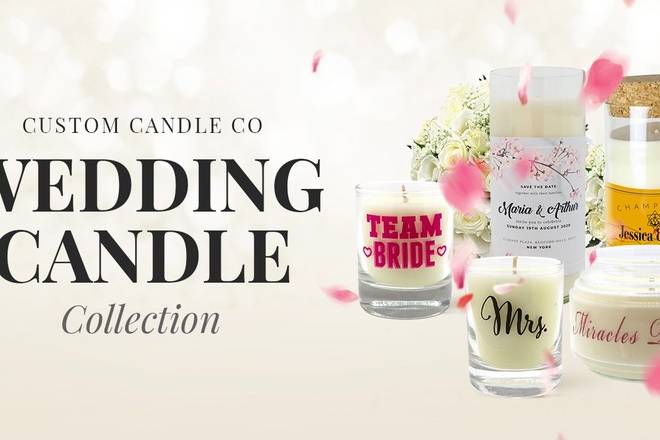 Personalize Wedding Candle