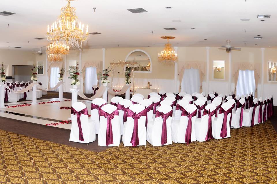 Ceremony in angelical room