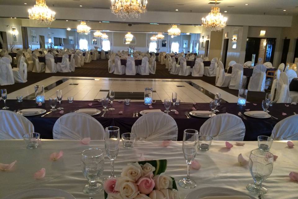 Large banquets available