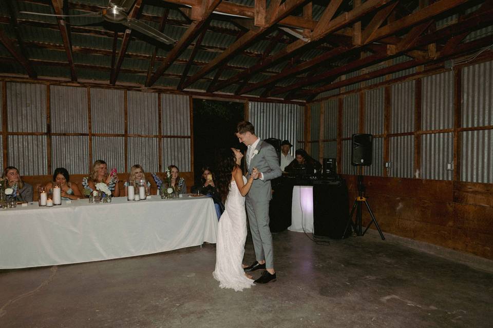 First dance