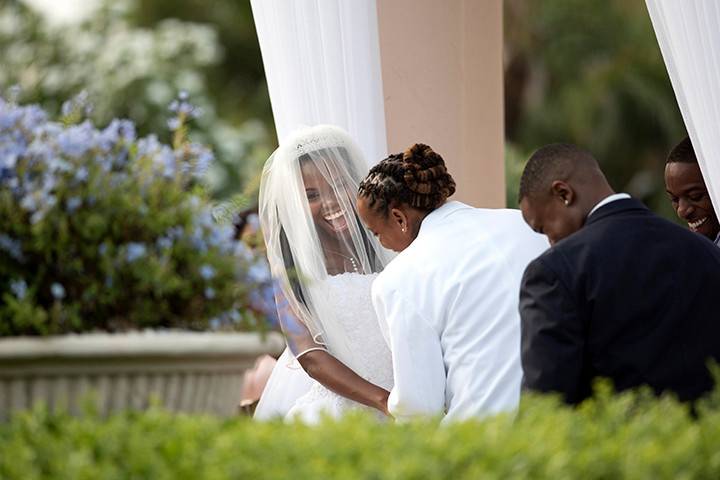 Vows by the flowers