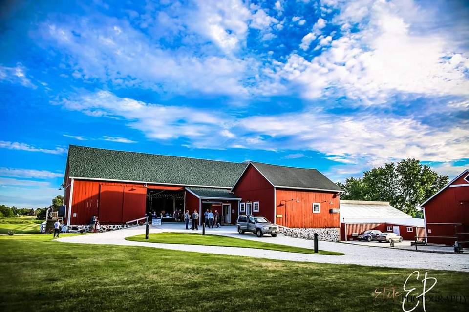 Exterior event barn