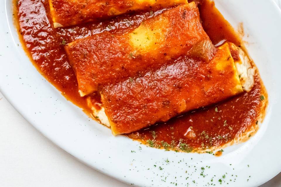 Cheese Manicotti