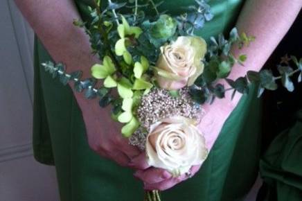 Bridesmaid bouquet vintage