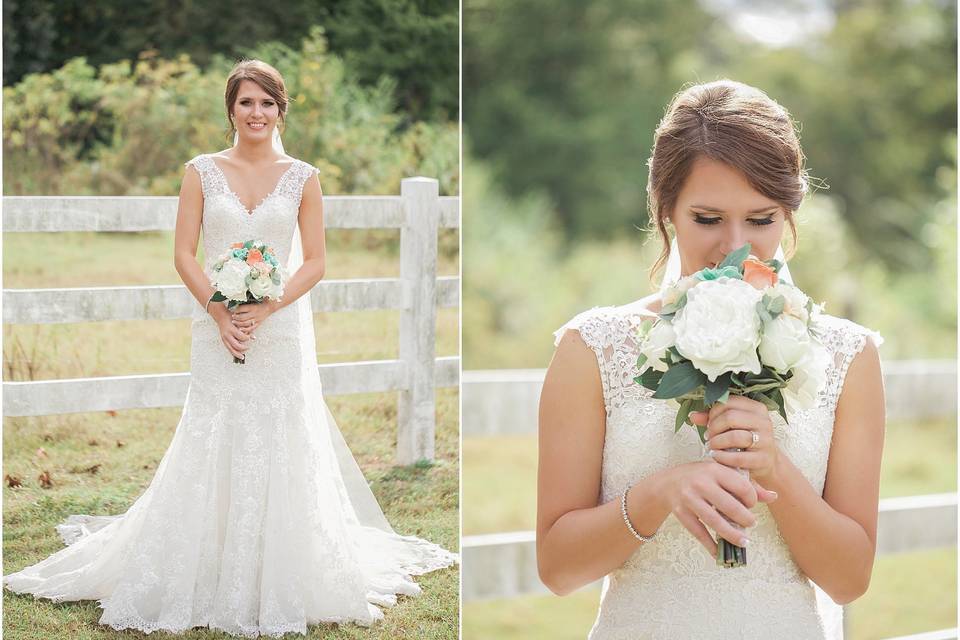 Bridal portrait