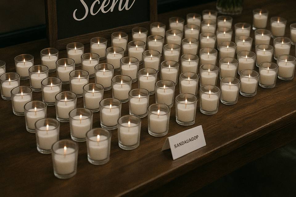 Custom Mini Candle Setup