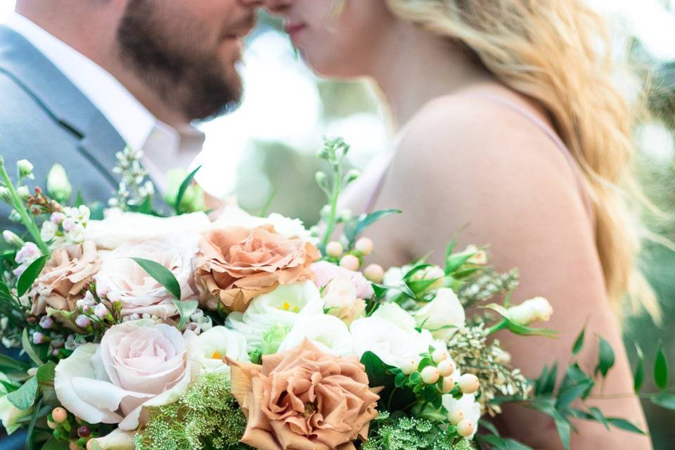 Wedding flower details
