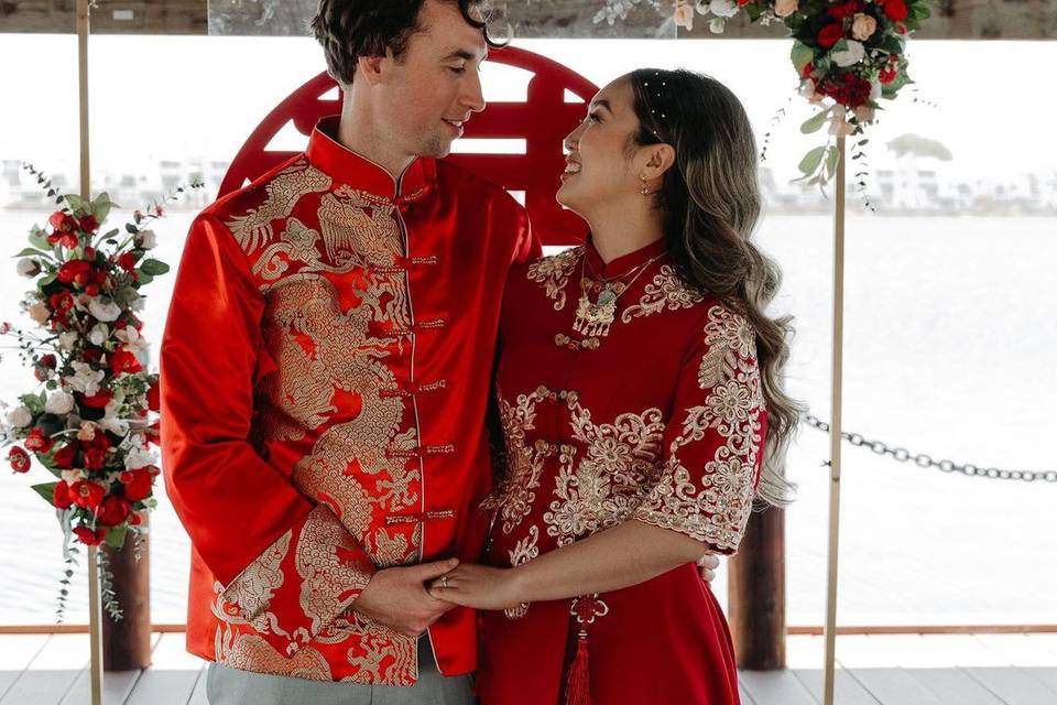 Happy couple