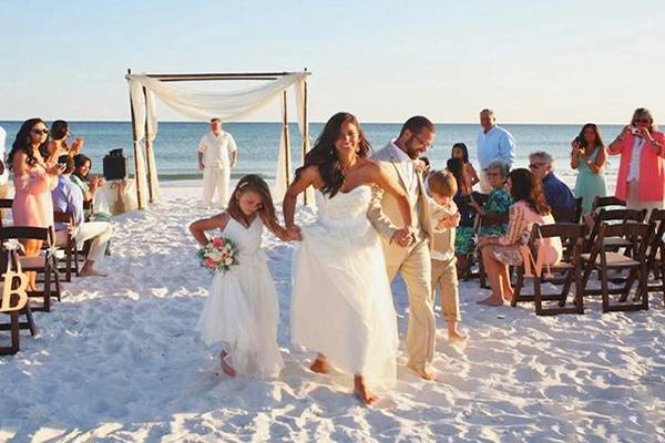 Beach wedding