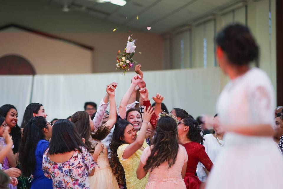 Bouquet Toss