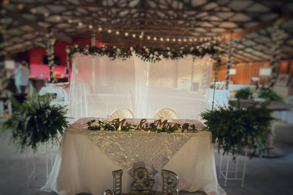 Sweetheart Table