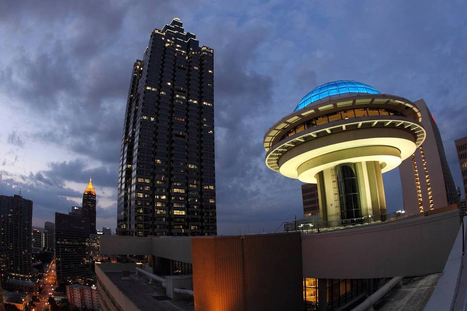 Outdoor view from Hyatt Regency Atlanta