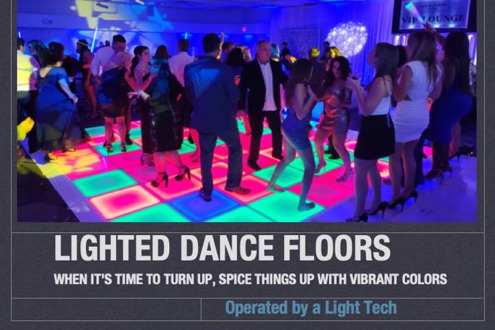 Lighted Dance floors