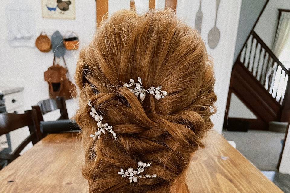 Etherial Bridal hair