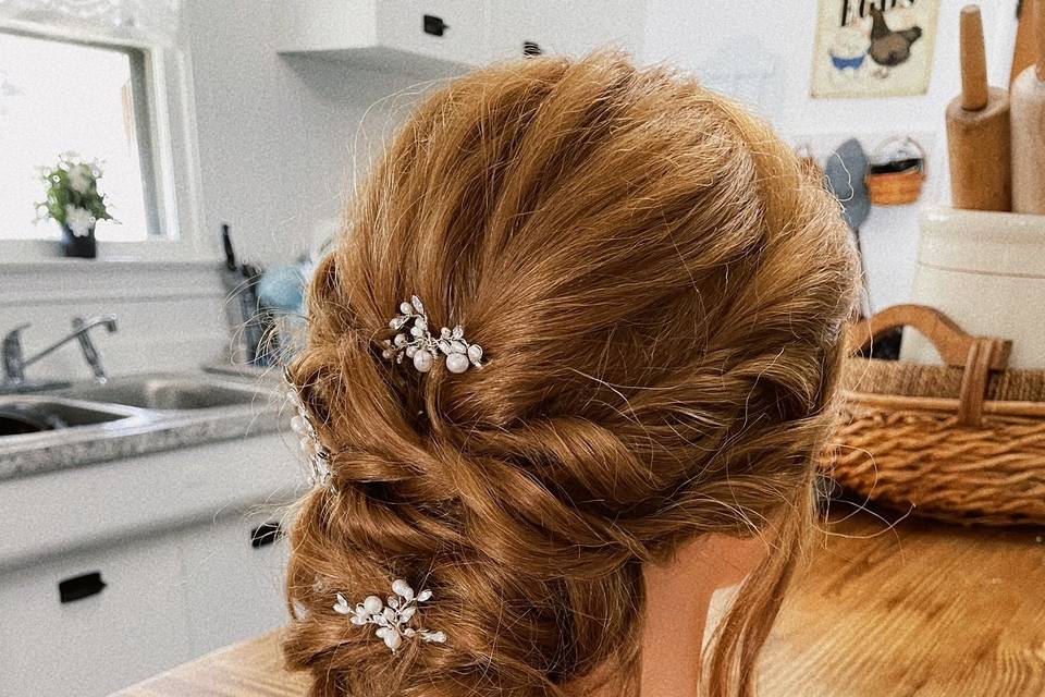 Etherial Bridal hair