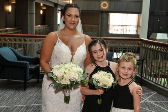 Beautiful Bride and Littles