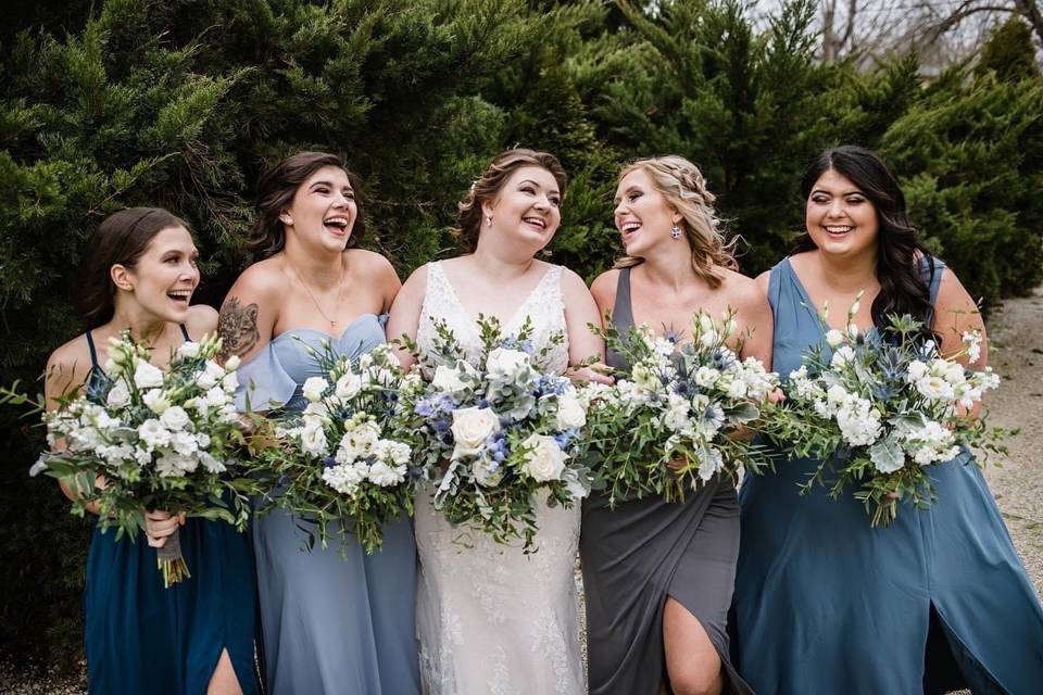 Beautiful Bridal Party