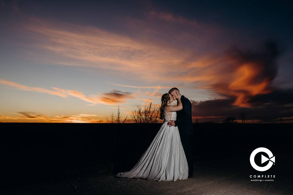 Sunset Wedding Photography