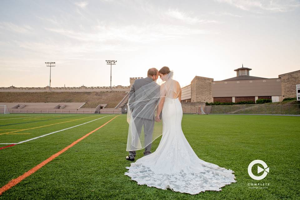 Sunset Wedding Photography