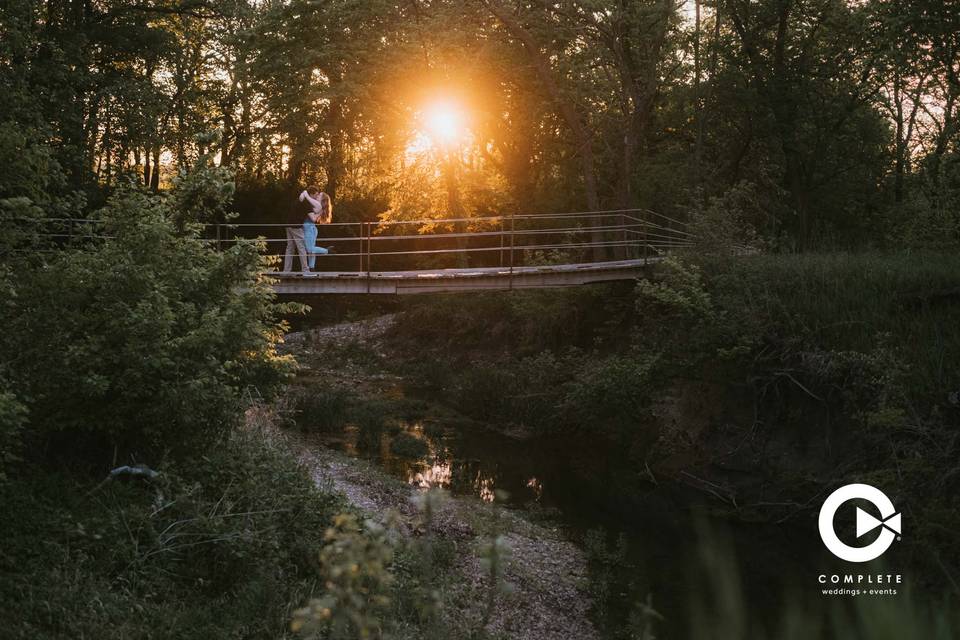 Sunset Engagement Photography