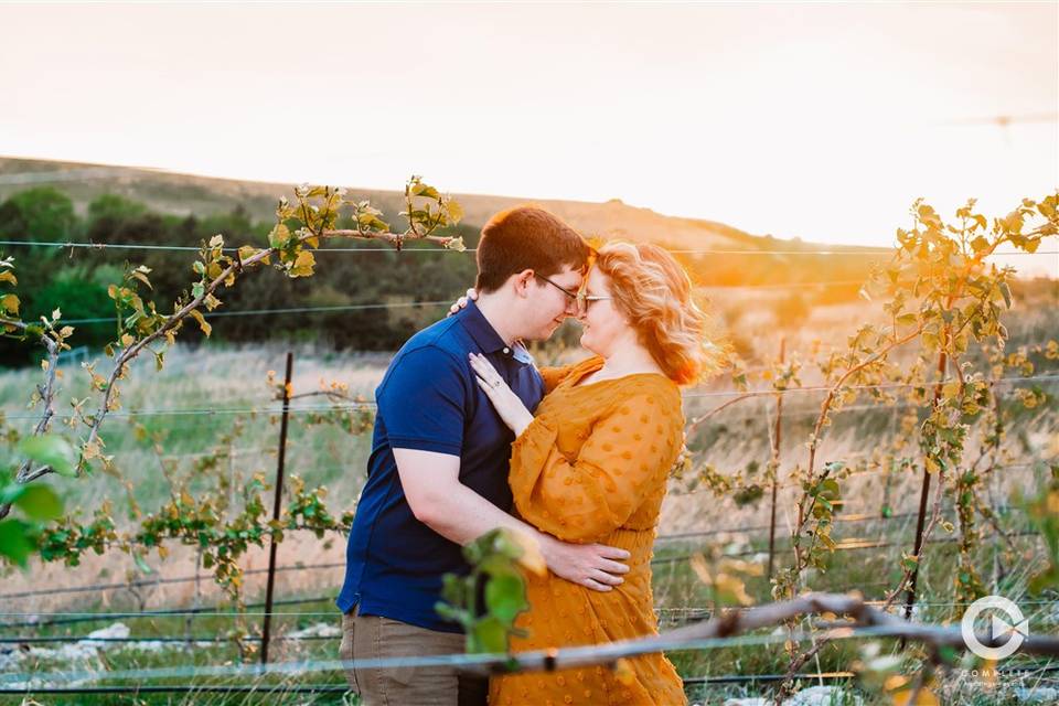 Sunset Engagement Photography