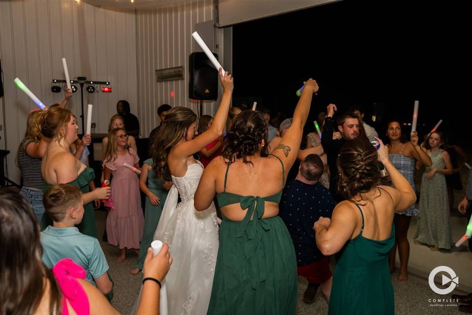Reception Grand Exit Photo