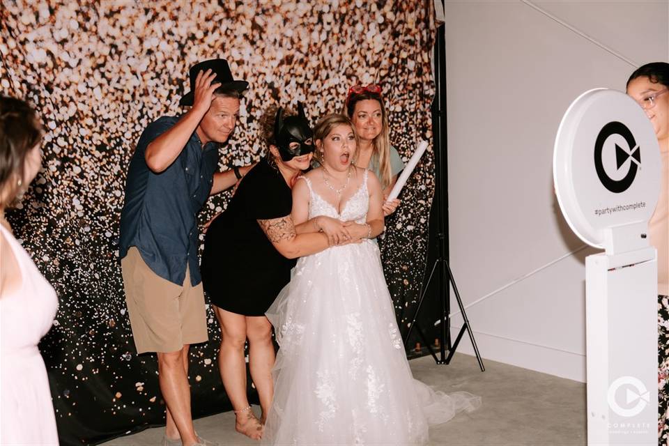 Bride Singing Reception Photo