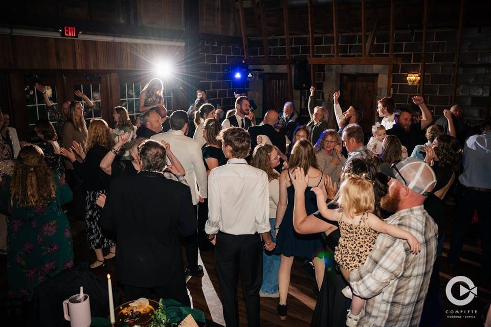 Bride Dancing Reception Photo