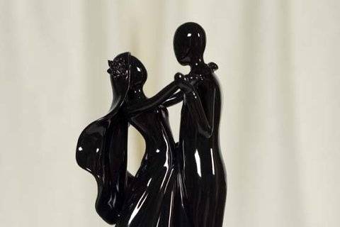 This Stylized Bride and Groom with black finish is a contemporary twist on a traditional element. Picture this, a stylized couple dancing topping your wedding cake. This cake top will add a unique elegant touch to your wedding and a memento for years to come.
SKU: 707527B
$29.95
http://www.weddingcollectibles.com/Stylized-Bride-and-Groom-Figurine-with-Black-Finish-p-152.html