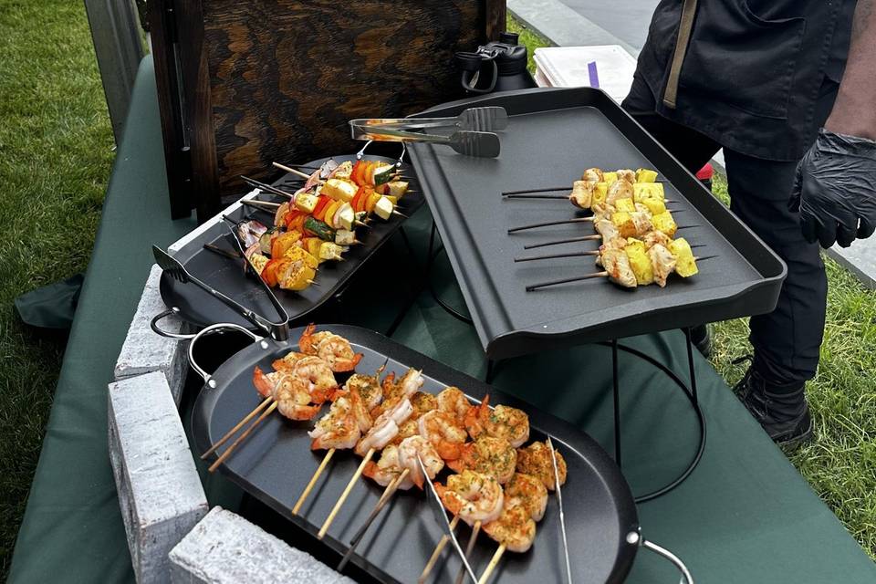 Interactive Grill Station