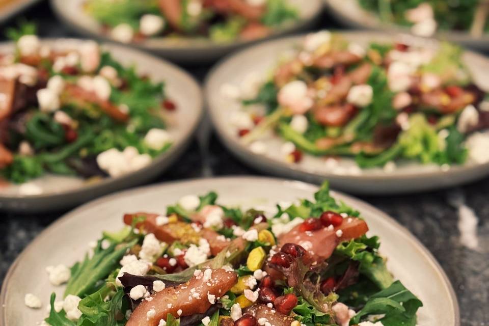 Plated Salad