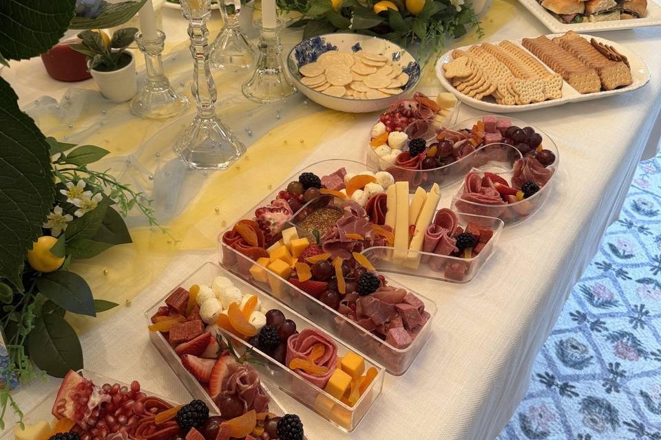 Charcuterie Letters